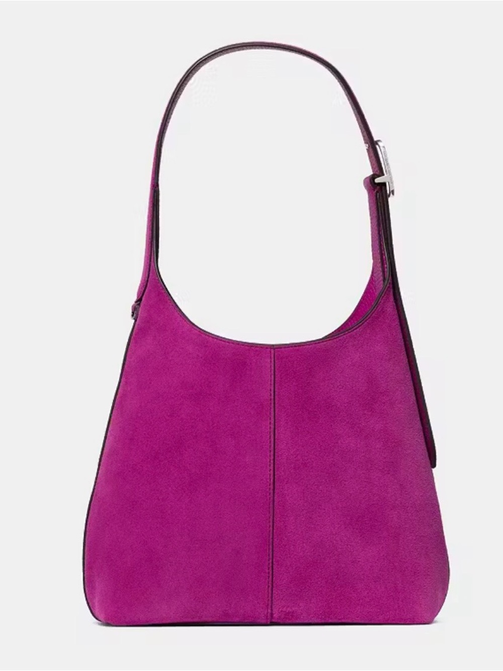 ♠️ Kate Spade 454 Suede Small Shoulder Bag- beet ♠️ - Picture 3 of 14